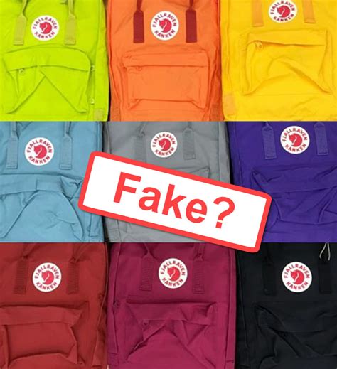 how to spot fake fjallraven bag|fjällräven mini backpack.